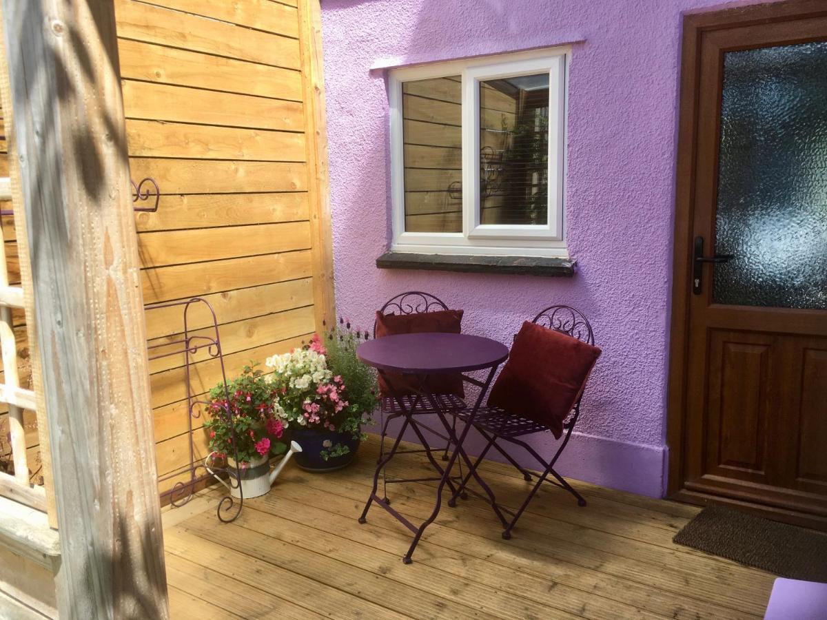 Cute Self-Contained Guest Room With Ensuite And Private Decked Porch In Glastonbury Zewnętrze zdjęcie
